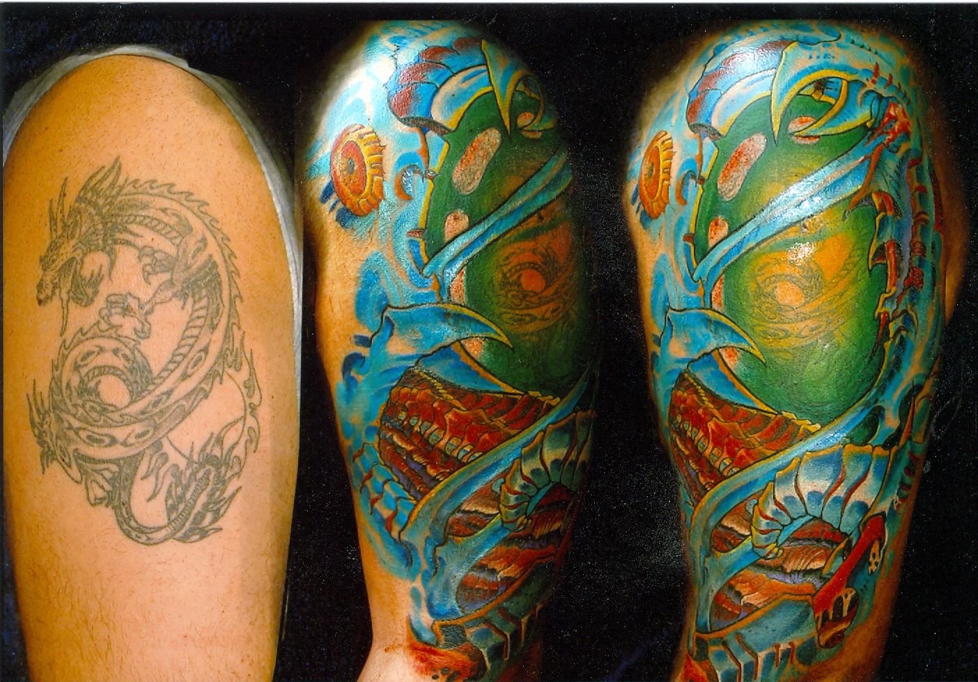 And the cover-up of the dragon